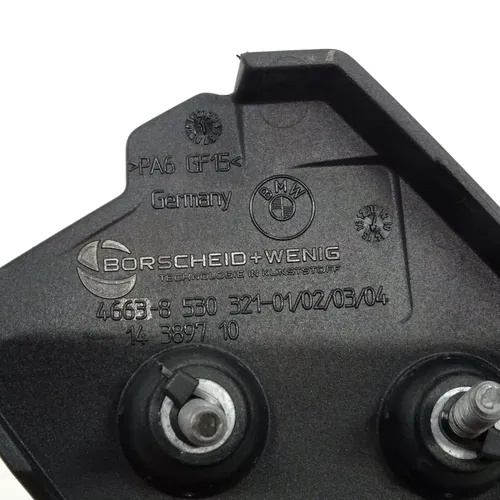 11-17 2015 BMW F800GS Adventure K75 Rear Brake Master Cylinder Guard Cover [BK]