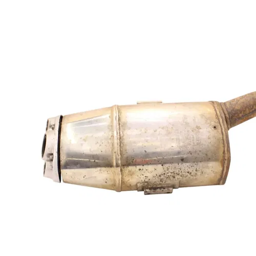 2006 - 2008 TRIUMPH DAYTONA 675 EXHAUST PIPE MUFFLER SLIP ON CAN W/ MID PIPE