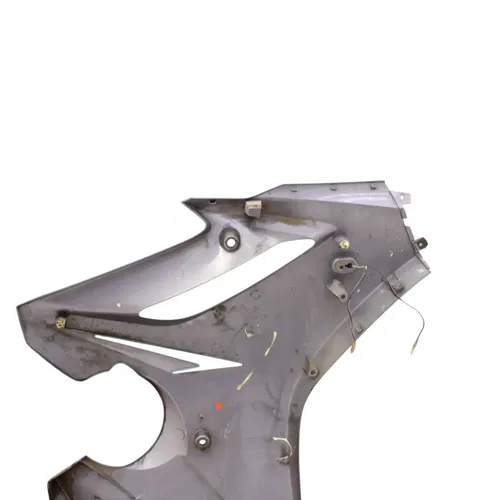 2006 - 2008 TRIUMPH DAYTONA 675 LEFT FAIRING SIDE COWL SILVER Cowling Panel