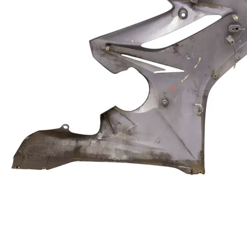 2006 - 2008 TRIUMPH DAYTONA 675 LEFT FAIRING SIDE COWL SILVER Cowling Panel