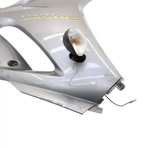 2006 - 2008 TRIUMPH DAYTONA 675 LEFT FAIRING SIDE COWL SILVER Cowling Panel