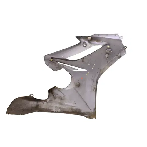 2006 - 2008 TRIUMPH DAYTONA 675 LEFT FAIRING SIDE COWL SILVER Cowling Panel