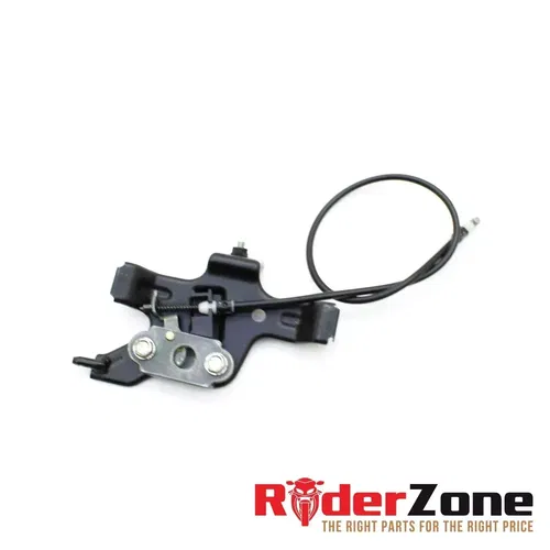 2015 2016 KTM 390 REAR SEAT LATCH TRUNK RELEASE CABLE LOCK BRACKET COMPLETE