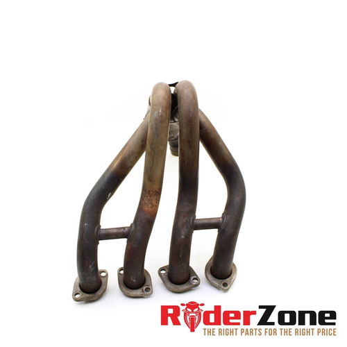 2005 2006 KAWASAKI NINJA ZX6R HEADER MANIFOLD EXHAUST HEAD PIPES MID ENGINE OEM