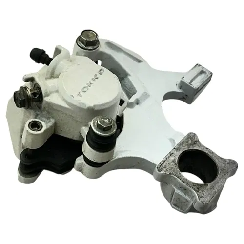 2007 2008 SUZUKI GSXR 1000 REAR BRAKE CALIPER BACK PADS MOUNT TOKICO WHITE OEM