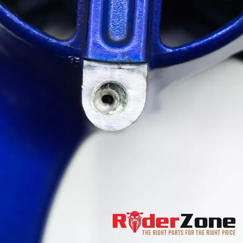 2008 2009 SUZUKI GSXR600 GSXR750 FRONT WHEEL BLUE RIM STRAIGHT MICHELIN TIRE