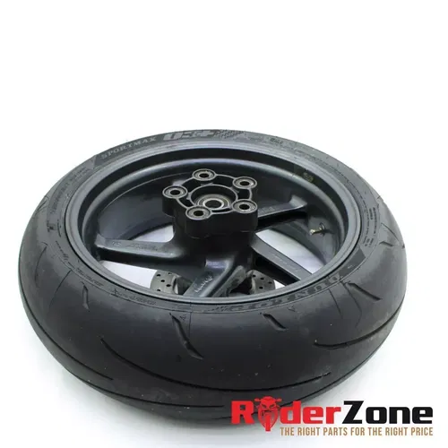 2001 - 2003 APRILIA RSV MILLE R REAR WHEEL RIM DUNLOP TIRE BRAKE ROTOR STOCK