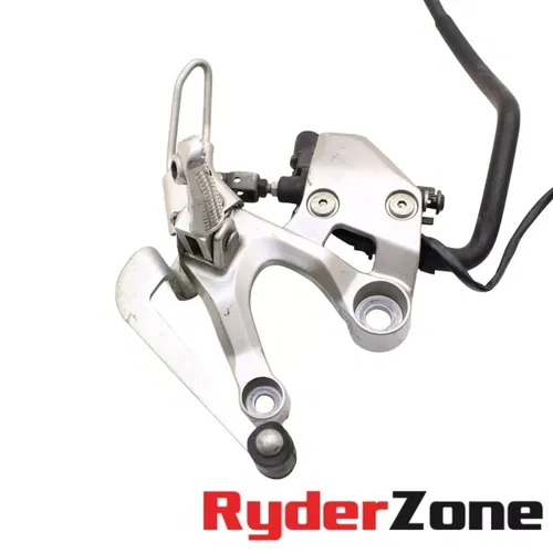 2015 - 2017 YAMAHA FJ09 RIGHT REARSET BRAKE LEVER W MASTER & CALIPER SILVER