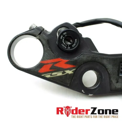 2007 2008 SUZUKI GSXR1000 LOCK SET IGNITION SWITCH GAS CAP KEY TRIPLE TREE CLAMP