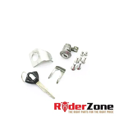 2007 2008 SUZUKI GSXR1000 LOCK SET IGNITION SWITCH GAS CAP KEY TRIPLE TREE CLAMP