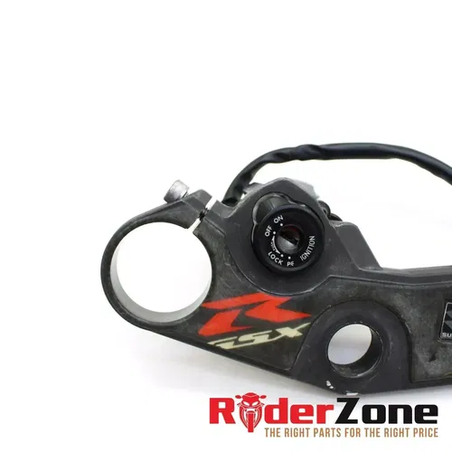 2007 2008 SUZUKI GSXR1000 LOCK SET IGNITION SWITCH GAS CAP KEY TRIPLE TREE CLAMP