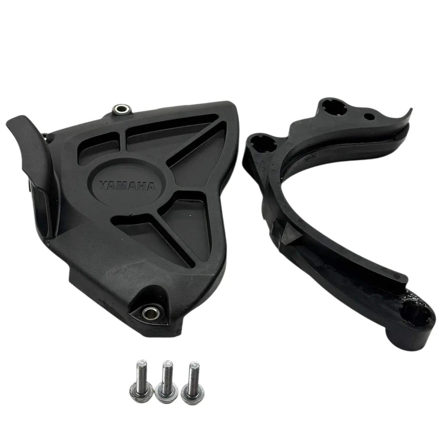 2015 - 2019 YAMAHA YZF R1 SPROCKET COVER FRONT CASE GUARD BLACK PLASTIC