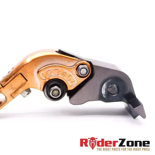 2008 - 2016 YAMAHA YZF R6 LEVERS SET FRONT BRAKE CLUTCH LEVER ORANGE SHORT