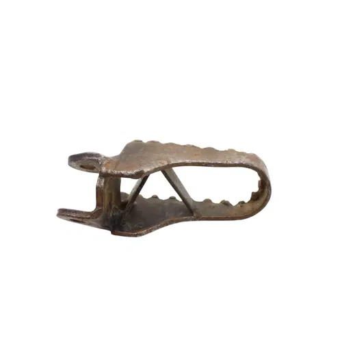 1993 HUSQVARANA WXC610 REARSET FOOT PEG REST BRACKET SILVER