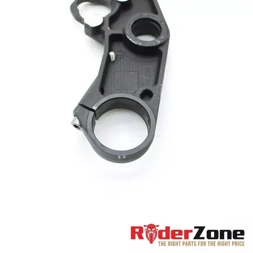 2007 2008 SUZUKI GSXR1000 TRIPLE TREE CLAMP FORK TOP UPPER STOCK BLACK STRAIGHT