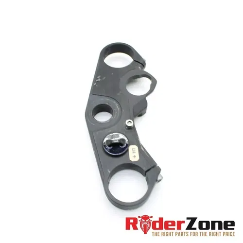 2007 2008 SUZUKI GSXR1000 TRIPLE TREE CLAMP FORK TOP UPPER STOCK BLACK STRAIGHT