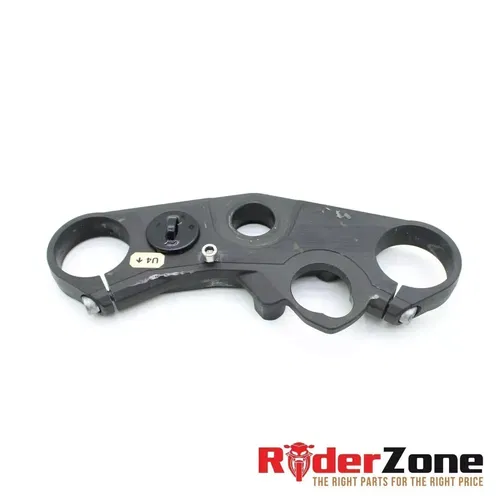 2007 2008 SUZUKI GSXR1000 TRIPLE TREE CLAMP FORK TOP UPPER STOCK BLACK STRAIGHT