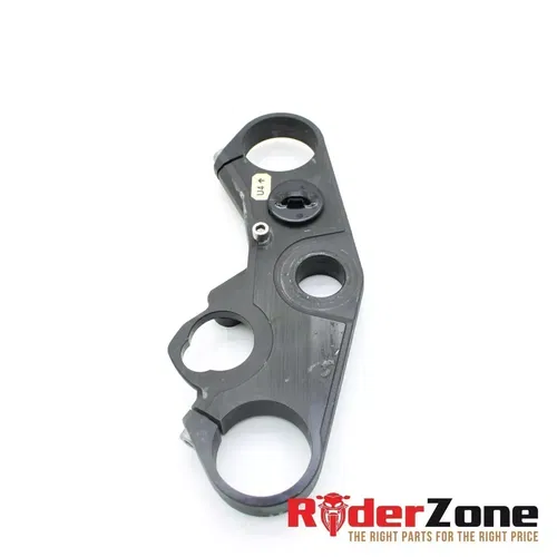 2007 2008 SUZUKI GSXR1000 TRIPLE TREE CLAMP FORK TOP UPPER STOCK BLACK STRAIGHT