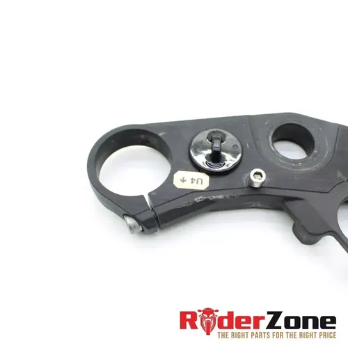 2007 2008 SUZUKI GSXR1000 TRIPLE TREE CLAMP FORK TOP UPPER STOCK BLACK STRAIGHT