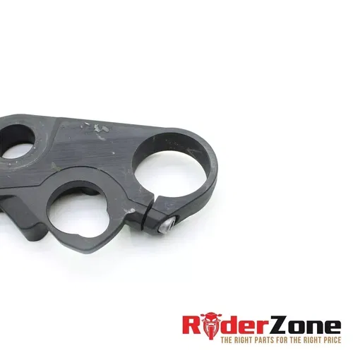 2007 2008 SUZUKI GSXR1000 TRIPLE TREE CLAMP FORK TOP UPPER STOCK BLACK STRAIGHT