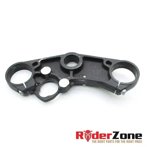 2007 2008 SUZUKI GSXR1000 TRIPLE TREE CLAMP FORK TOP UPPER STOCK BLACK STRAIGHT