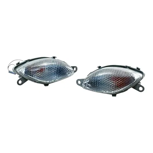 1999 - 2007 SUZUKI HAYABUSA FRONT TURN SIGNALS BLINKERS INDICATORS SET PAIR OEM
