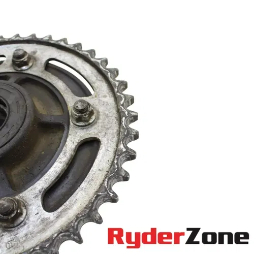 2005 2006 SUZUKI GSXR 1000 SPROCKET REAR WHEEL HUB CUSHIONS DRIVE GEAR SILVER