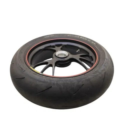 2018 - 2024 DUCATI PANIGALE V4 V4S REAR WHEEL MARCHESINI FORGED RIM BLACK TIRE