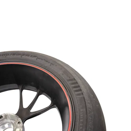 2018 - 2024 DUCATI PANIGALE V4 V4S REAR WHEEL MARCHESINI FORGED RIM BLACK TIRE