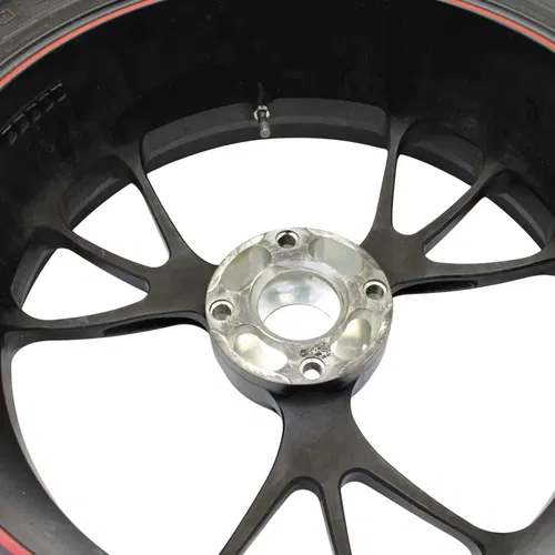 2018 - 2024 DUCATI PANIGALE V4 V4S REAR WHEEL MARCHESINI FORGED RIM BLACK TIRE