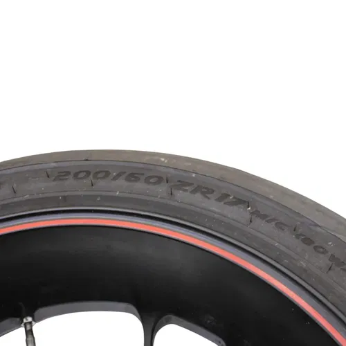 2018 - 2024 DUCATI PANIGALE V4 V4S REAR WHEEL MARCHESINI FORGED RIM BLACK TIRE