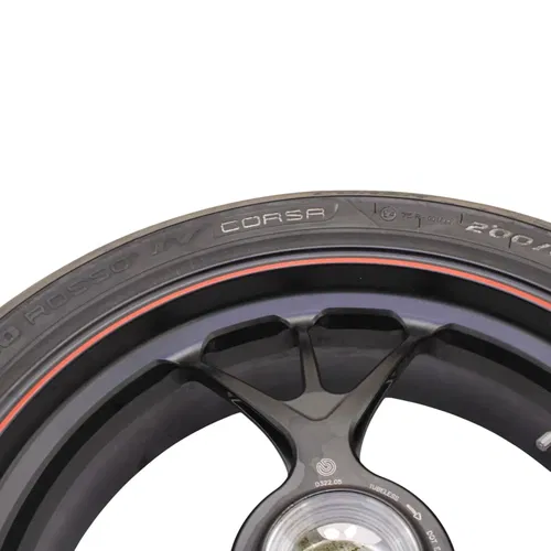 2018 - 2024 DUCATI PANIGALE V4 V4S REAR WHEEL MARCHESINI FORGED RIM BLACK TIRE