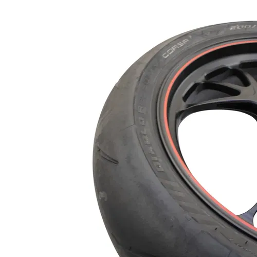2018 - 2024 DUCATI PANIGALE V4 V4S REAR WHEEL MARCHESINI FORGED RIM BLACK TIRE