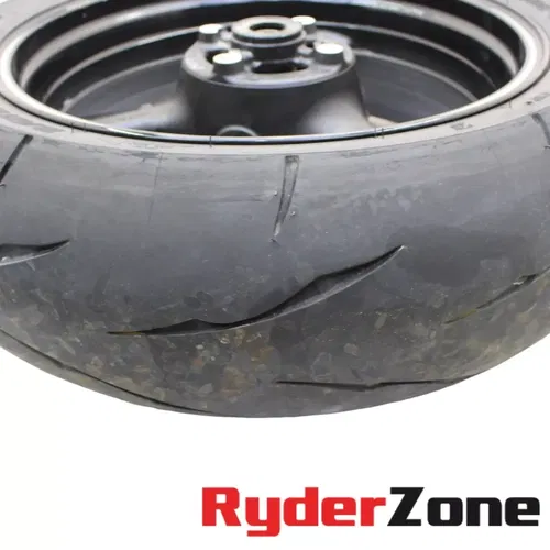 2017 - 2024 KAWASAKI NINJA ZX10R REAR WHEEL BACK STRAIGHT RIM BRIDGESTONE TIRE