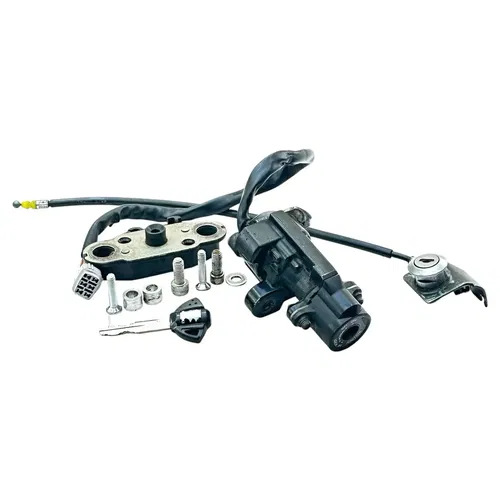 2007 2008 SUZUKI GSXR 1000 IGNITION LOCK SET KEY SEAT HATCH BOLTS HARDWARE STOCK