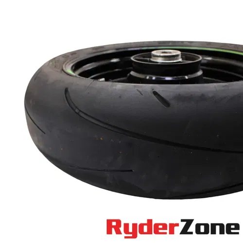 2016 - 2024 KAWASAKI NINJA ZX10R REAR WHEEL BACK STRAIGHT RIM DUNLOP TIRE BRAKE