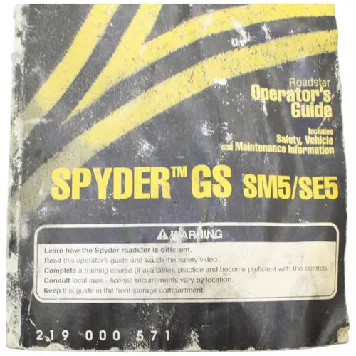 2008 Can Am Spyder 990 motorcycle manual service BOOK SM5/SE5