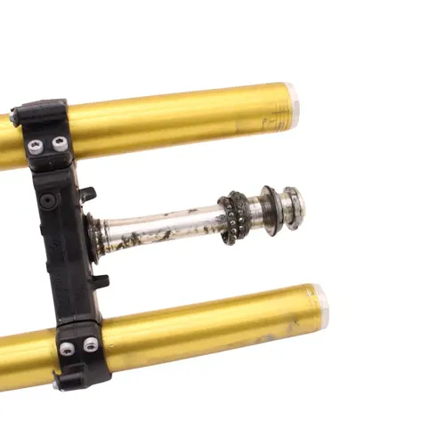 2021 - 2024 APRILIA RSV4 FORKS FRONT SUSPENSION TRIPLE TREE LEFT RIGHT *DAMAGED*