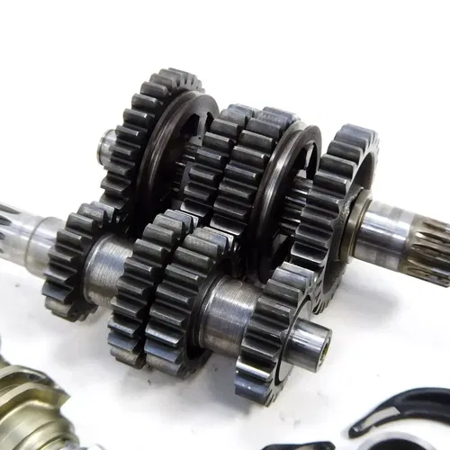 07-09 KTM 450 505 SXF RF4 Engine Transmission Tranny Gear Shift Box [DN]