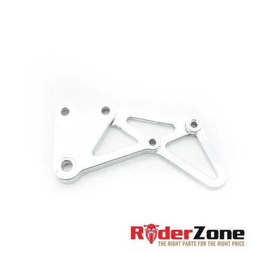 2007 2008 SUZUKI GSXR1000 VORTEX RIGHT HEEL GUARD SILVER STRAIGHT