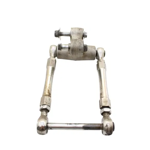 2003 2004 SUZUKI GSXR1000 DOGBONE REAR SHOCK LINKAGE LINK SILVER STOCK