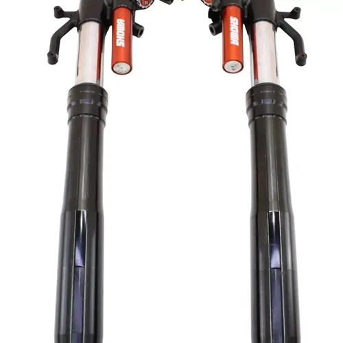 2021 - 2024 KAWASAKI NINJA ZX10R FORKS FRONT SUSPENSION BLACK RIGHT LEFT TUBE
