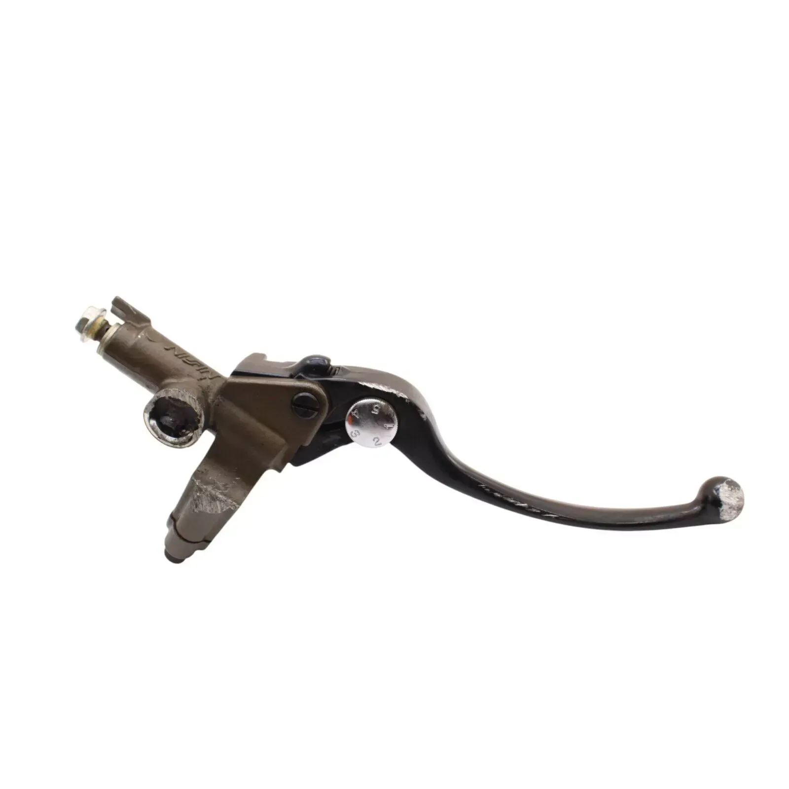 2004 2005 KAWASAKI NINJA ZX10R FRONT BRAKE MASTER CYLINDER LEVER *DAMAGED*