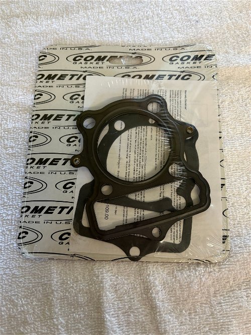 Cometic Top End Head and Base Kit for Honda Includes Base Gasket and Head Gasket