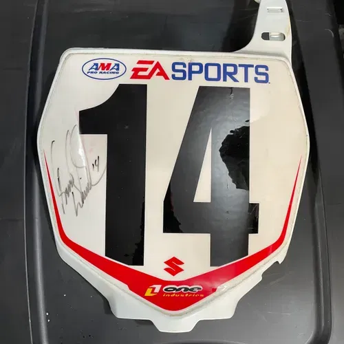 Kevin Windham Signed Number Plate