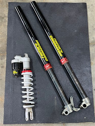 Cone Valve Forks And A Shock 