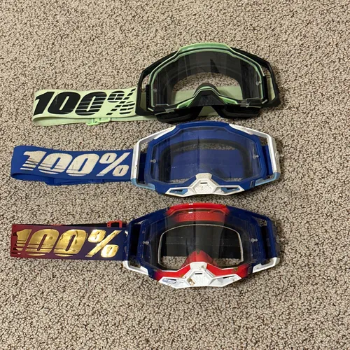100% Goggles