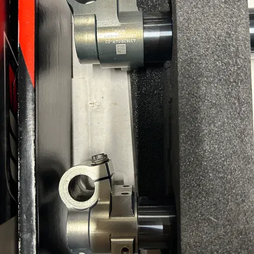 KTM Supermini WP 43 Cone Valve Forks and Trax Shock