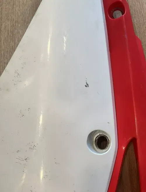 2020 CRF450 crf450 Right side rear number plate side plastic #2