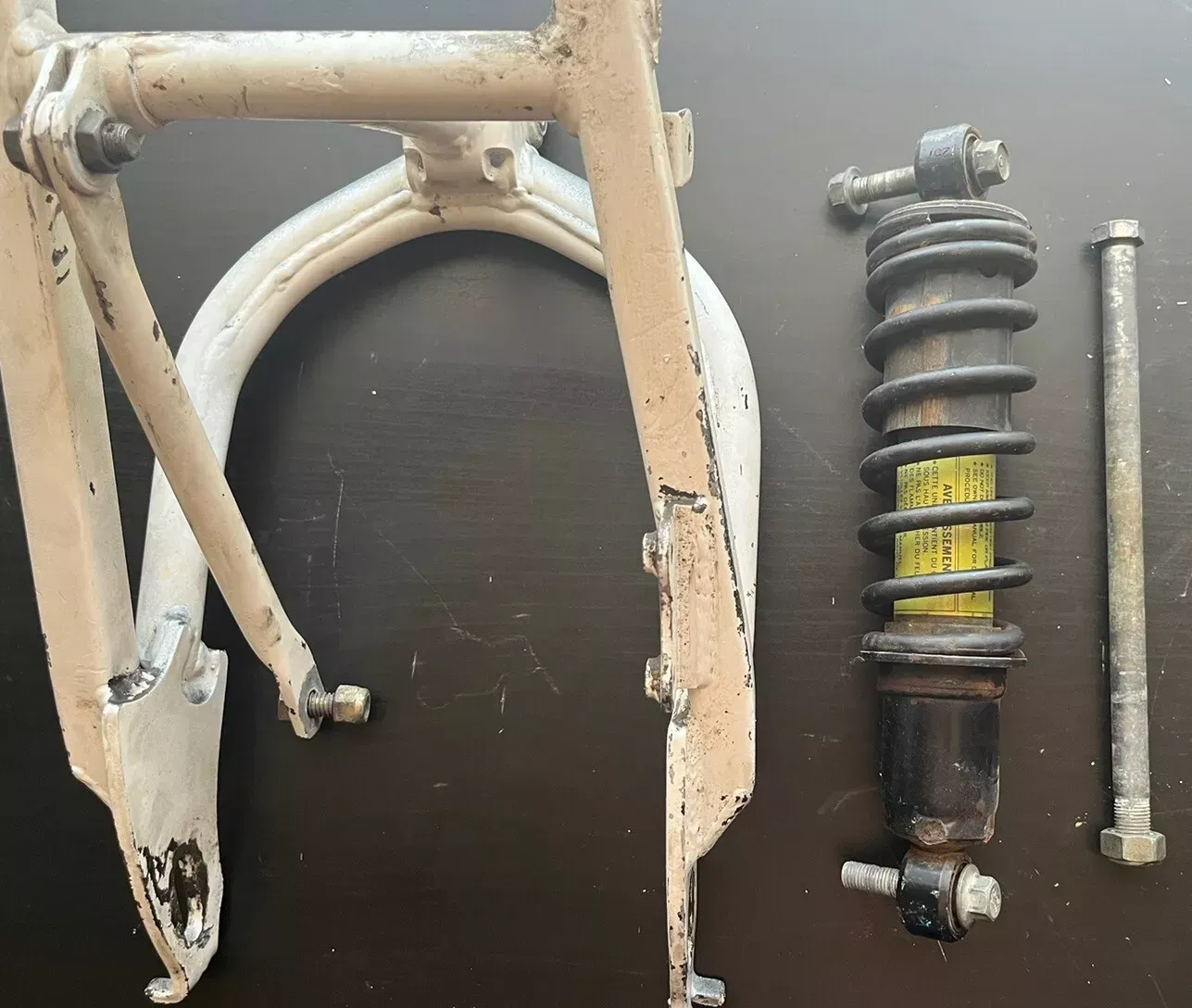 33001-0200-458 Swingarm rear arm 2002 2009 KLX 110